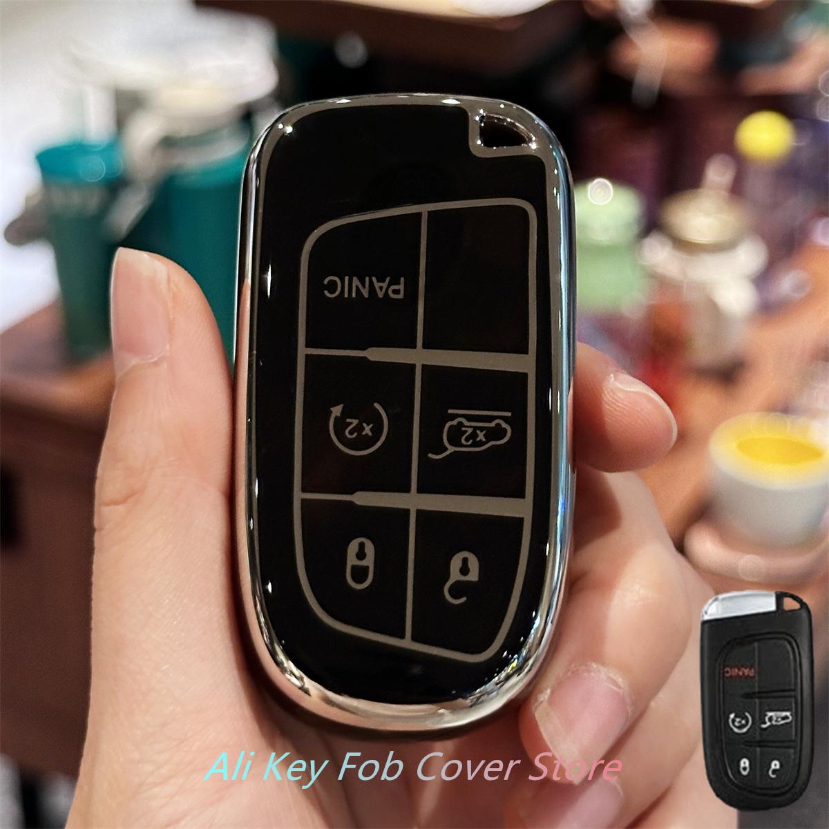 Key Fob Cover for Dodge Charger Challenger Jeep Grand Cherokee Compass Renegade Patriot Comander Chrysler 300 Fiat Keychain чёрный
Key Fob Cover for Dodge Charger Challenger Jeep Grand Cherokee Compass Renegade Patriot Comander Chrysler 300 Fiat Keychain чёрный