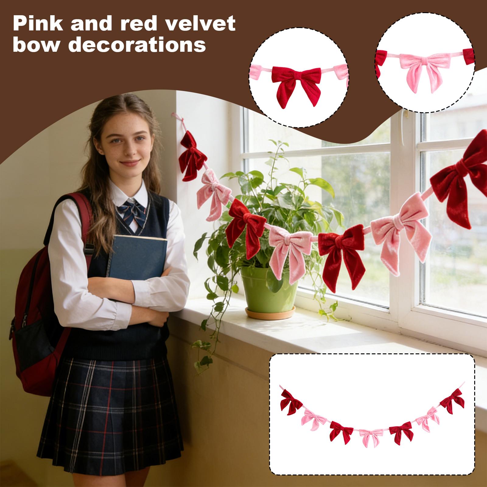 Fancy Valentine’s Bow Garland, Ready-to-Hang Elegance Add Of Romance To Your Home With This Beautifully Crafted Valentine’s Day One Size
Fancy Valentine’s Bow Garland, Ready-to-Hang Elegance Add Of Romance To Your Home With This Beautifully Crafted Valentine’s Day One Size