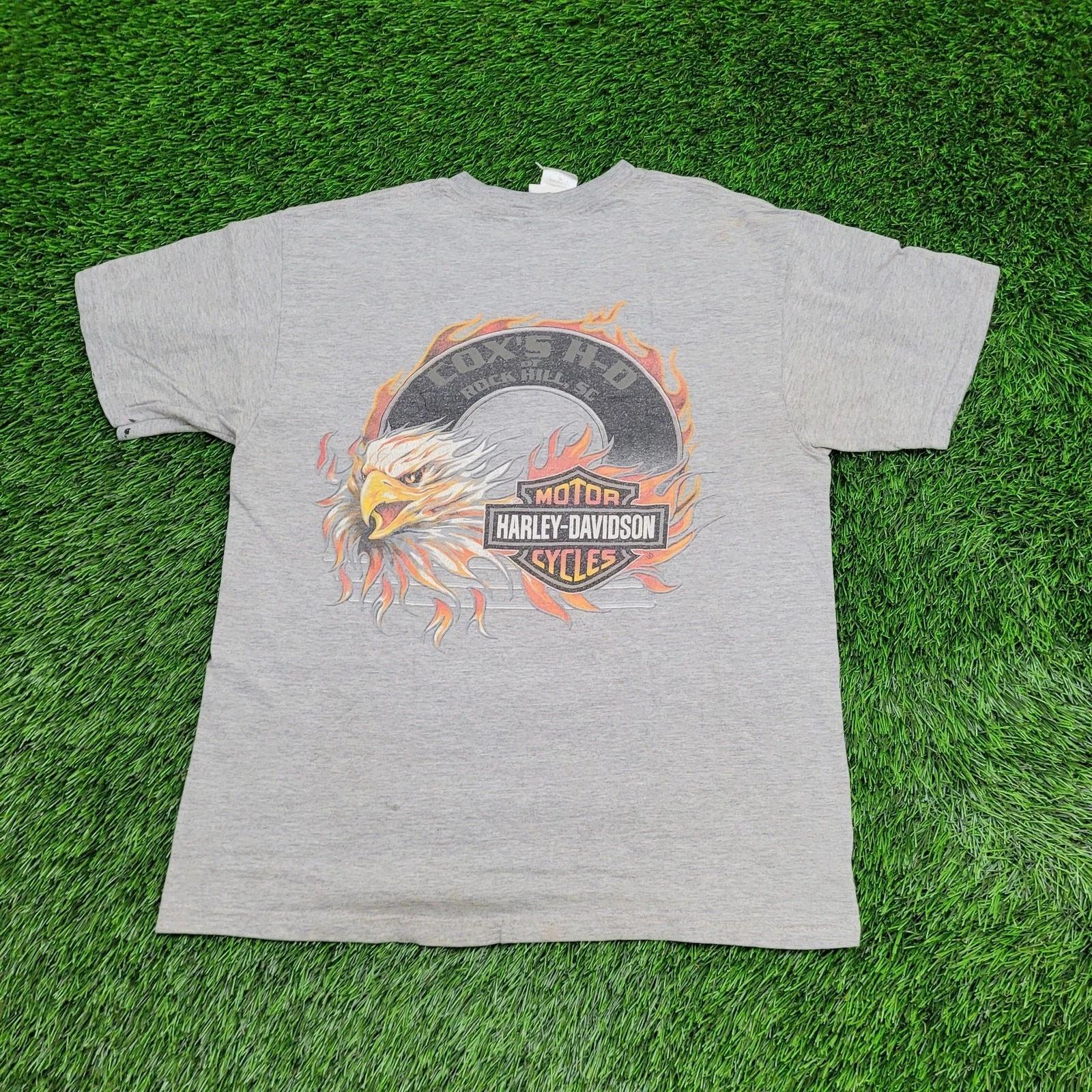 Vintage Harley Davidson Shirt M 20x24 Coxs Rock-Hill USA Y2K L
Vintage Harley Davidson Shirt M 20x24 Coxs Rock-Hill USA Y2K L