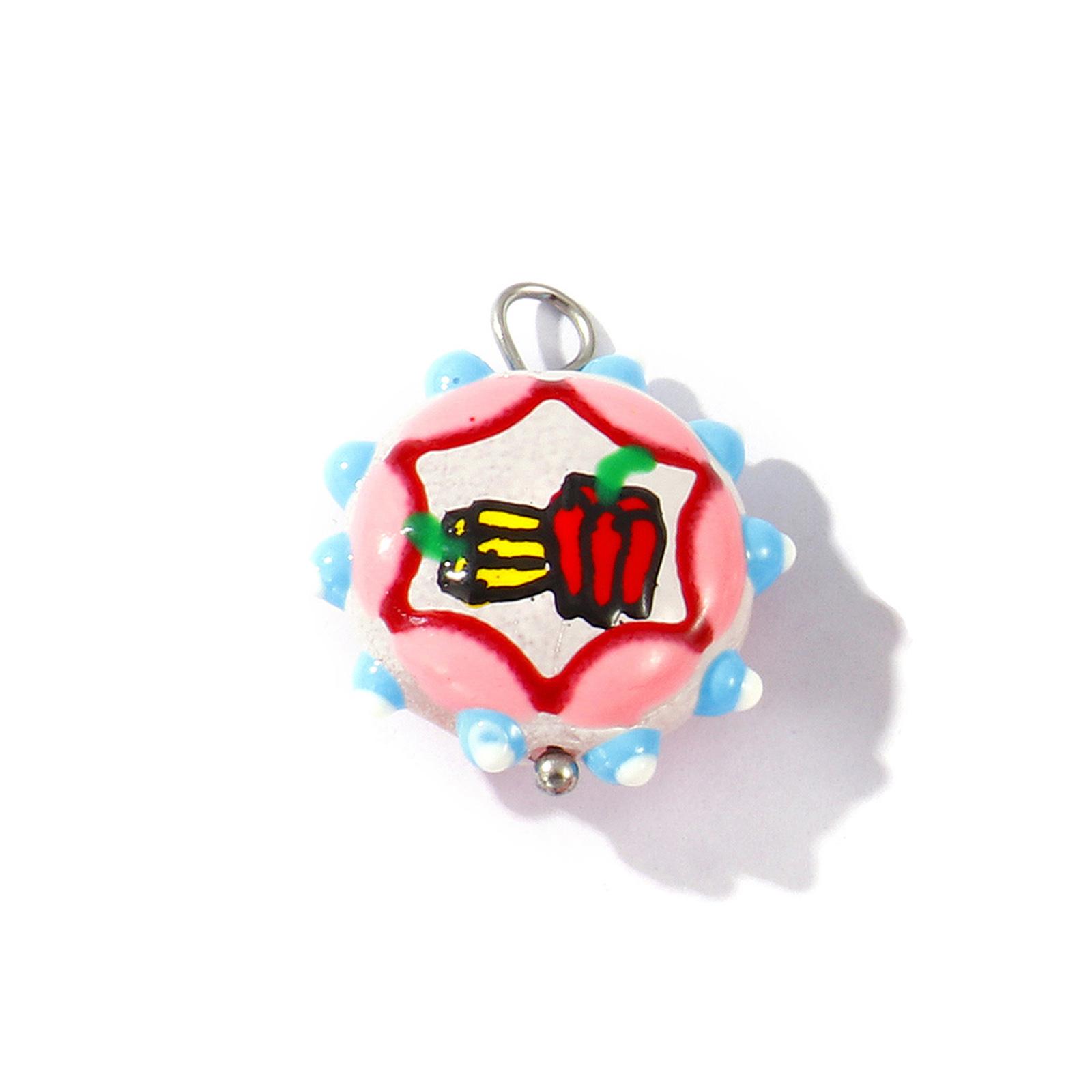 2Pcs Resin Sunflower Shape Charms Double-Sided Enamel Flower Pineapple Fruit 304 Stainless Steel Pendants DIY Necklace 22X19mm
2Pcs Resin Sunflower Shape Charms Double-Sided Enamel Flower Pineapple Fruit 304 Stainless Steel Pendants DIY Necklace 22X19mm