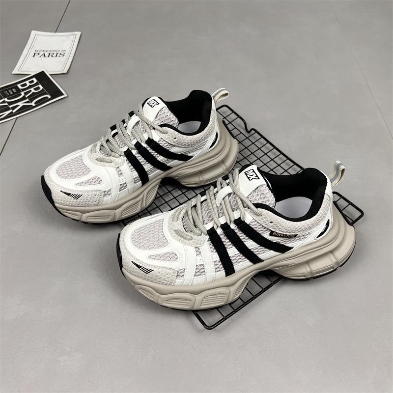 Женские кожаные кроссовки на толстой подошве, увеличивающие рост, 2025 зима, новые, бархатная расцветка, на шнуровке, универсальная спортивная и повседневная обувь, тренд 40 бежевый
Женские кожаные кроссовки на толстой подошве, увеличивающие рост, 2025 зима, новые, бархатная расцветка, на шнуровке, универсальная спортивная и повседневная обувь, тренд 40 бежевый