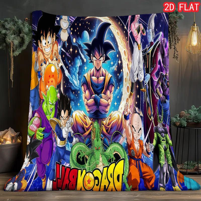 Dragon Ball Cozy Gift Blanket Soft Flannel Printed Blanket for Friends Family Fans THW 75x90cm
Dragon Ball Cozy Gift Blanket Soft Flannel Printed Blanket for Friends Family Fans THW 75x90cm