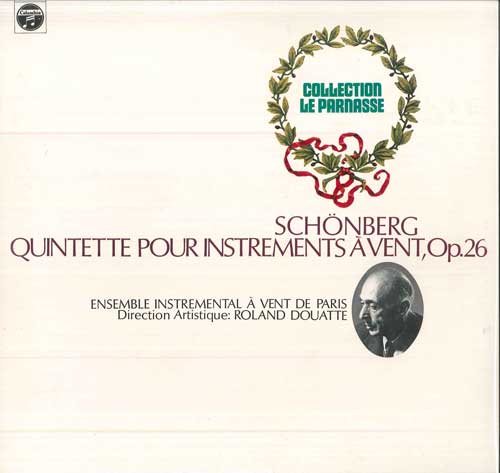 LP Record ENSEMBLE INSTREMENTAL A VENT DE PAR Schoenberg Wind Quintet Op. 26 RE1520MU COLUMBIA 1972 Japan Classical Used
LP Record ENSEMBLE INSTREMENTAL A VENT DE PAR Schoenberg Wind Quintet Op. 26 RE1520MU COLUMBIA 1972 Japan Classical Used
