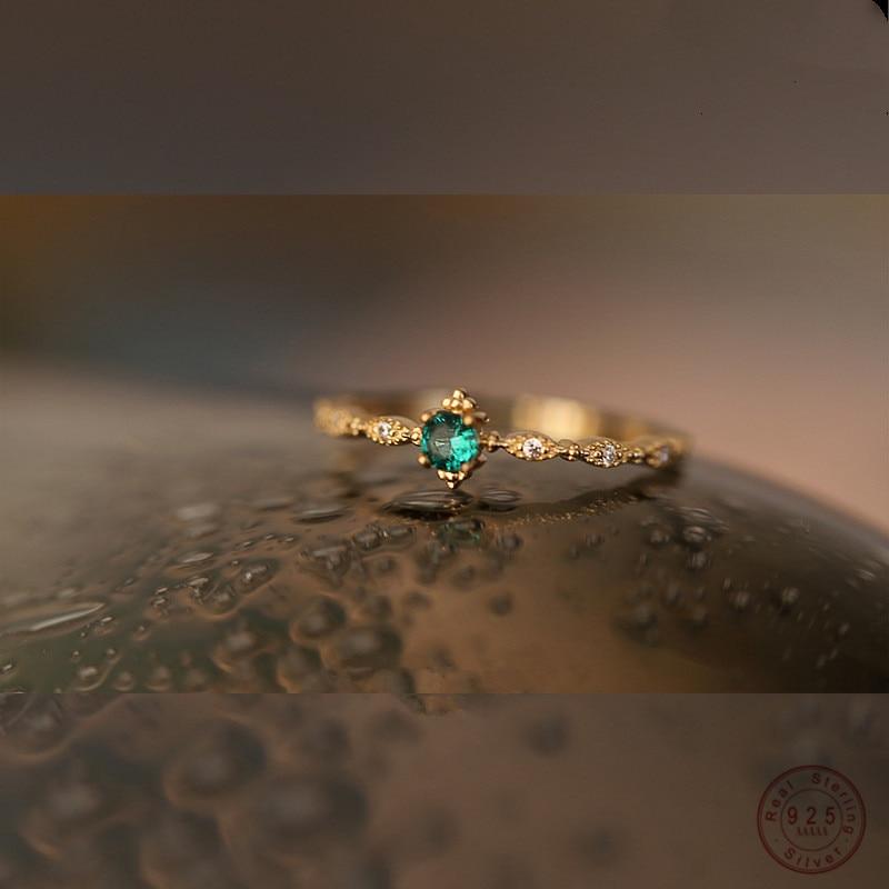 925 стерлингового серебра мода хвост кольцо для женщин покрытие 14k золото простой дизайн инкрустированные изумруды свадебные украшения аксессуары 8 золотой
925 стерлингового серебра мода хвост кольцо для женщин покрытие 14k золото простой дизайн инкрустированные изумруды свадебные украшения аксессуары 8 золотой