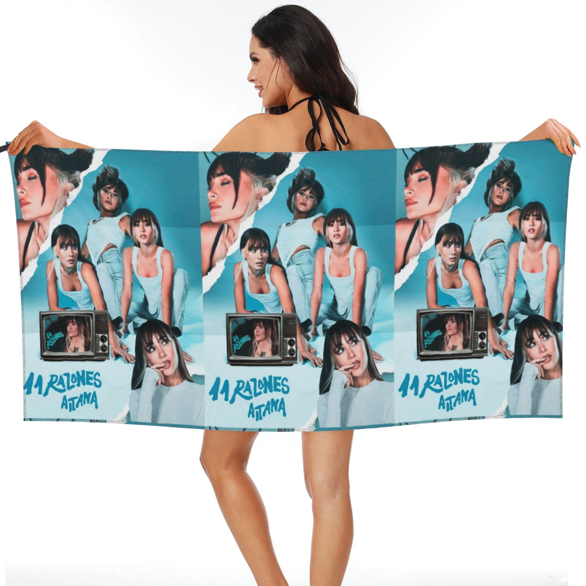 Aitana Ocana Singer Beach Towel Soft Microfiber Quick Dry Absorbent Quick Towels For Swimming W30*H60(CM)
Aitana Ocana Singer Beach Towel Soft Microfiber Quick Dry Absorbent Quick Towels For Swimming W30*H60(CM)