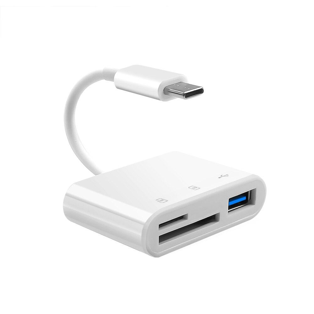 Перехідник SUNROZ для Type-C на USB та SD/TF Card Reader адаптер для USB-C на флешку та SD TF картрідер (A485701)
Перехідник SUNROZ для Type-C на USB та SD/TF Card Reader адаптер для USB-C на флешку та SD TF картрідер (A485701)