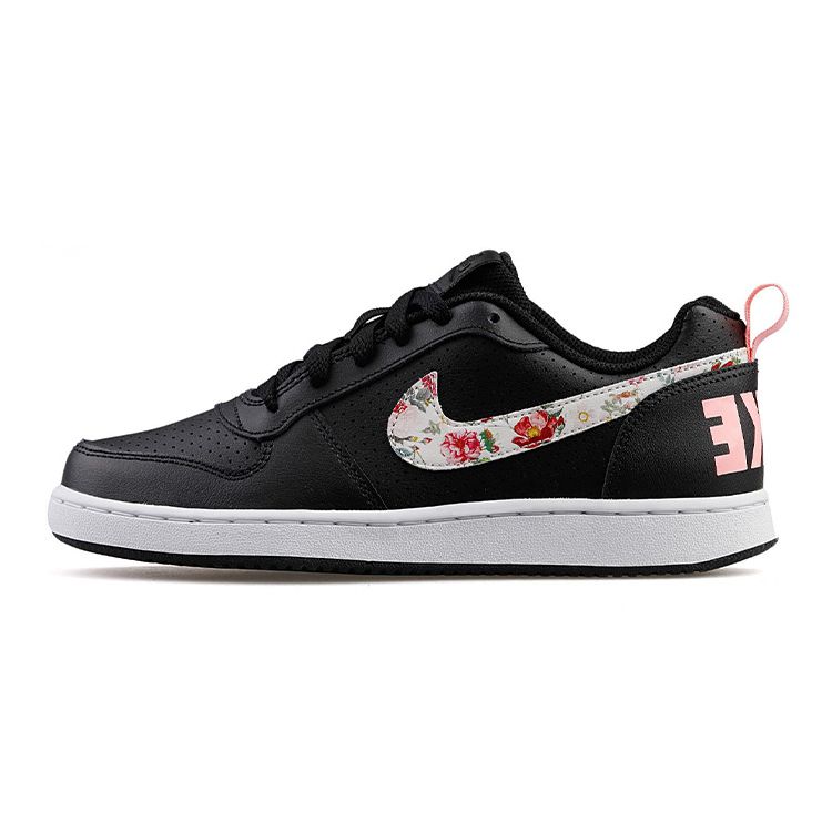 Nike Court Borough Low VF GS Floral Swoosh — черные кроссовки Pale-Ivory Pink-Tint BQ7031-001
Nike Court Borough Low VF GS Floral Swoosh — черные кроссовки Pale-Ivory Pink-Tint BQ7031-001