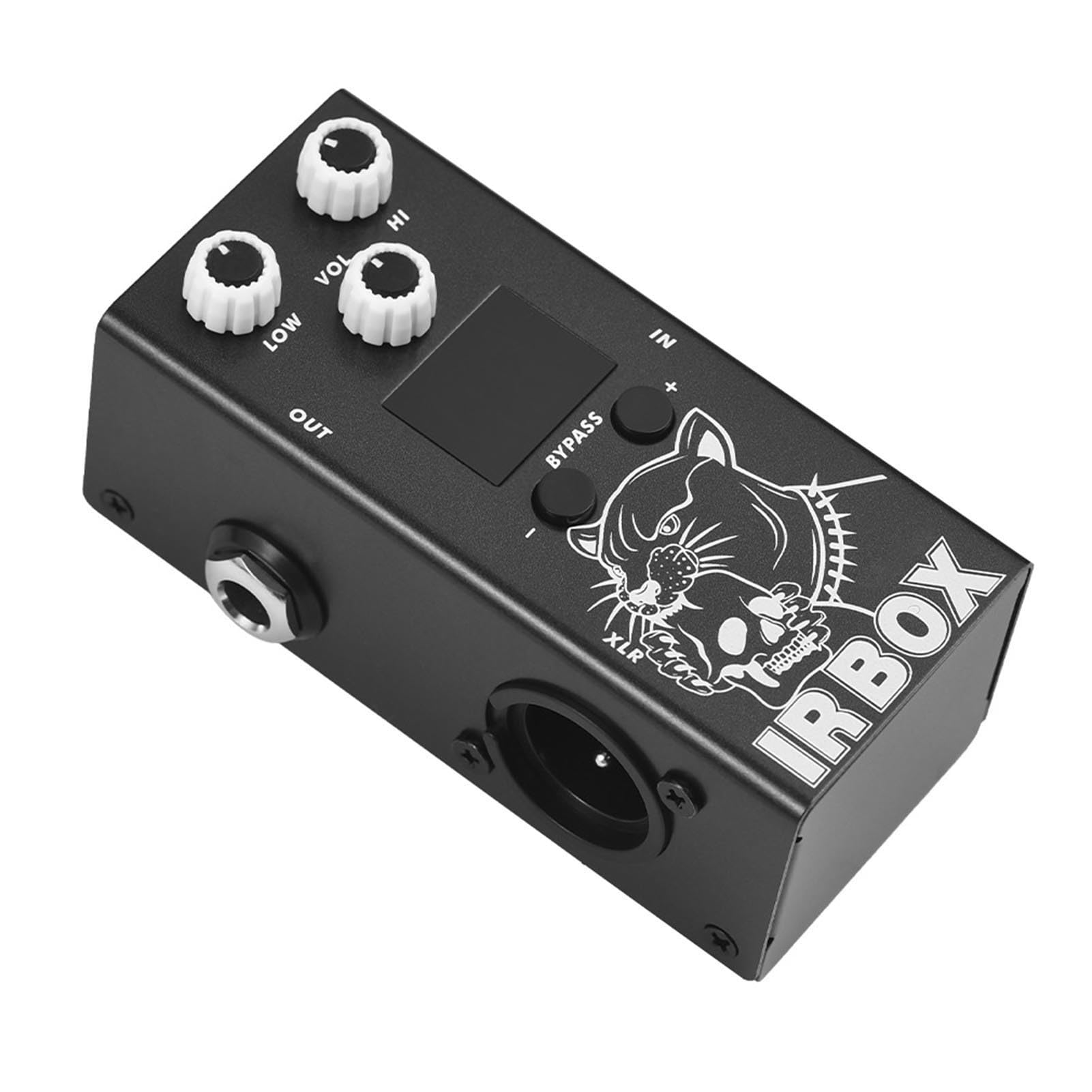Daconovo Guitar IR Box Effect Pedal IR Cab Impulse Response Cabinet Speaker Simulator XLR Output Port DC 9V Interface for Guitar and Bass Electric
Daconovo Guitar IR Box Effect Pedal IR Cab Impulse Response Cabinet Speaker Simulator XLR Output Port DC 9V Interface for Guitar and Bass Electric