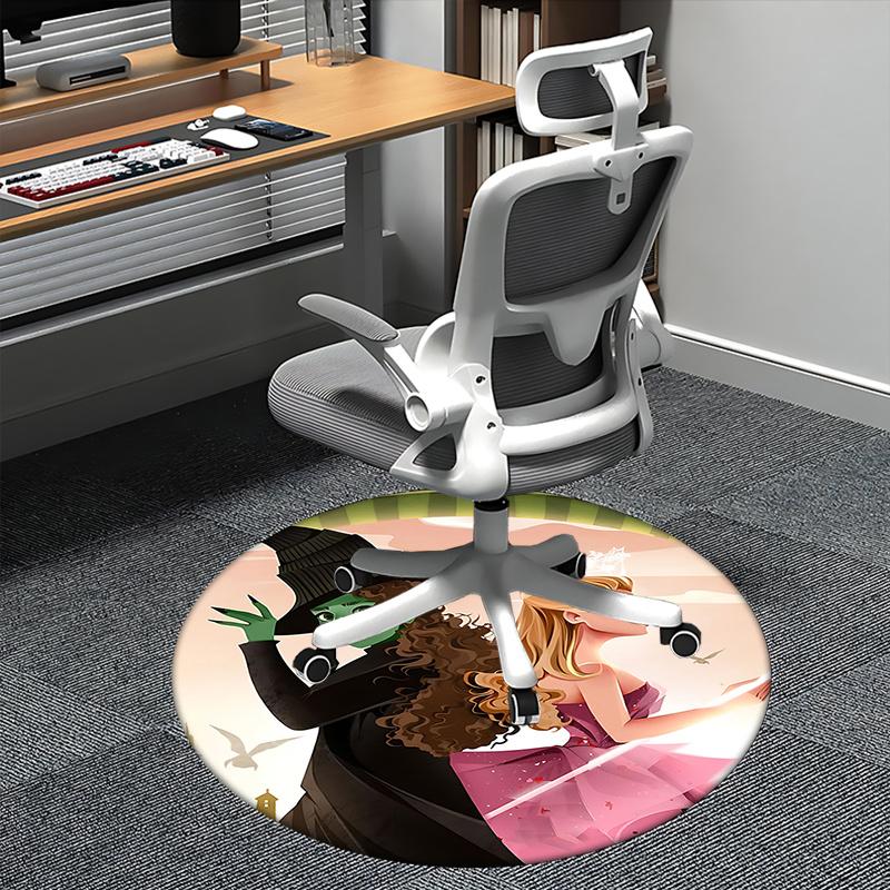 Witch,Princess Chair mat Round Rug Office carpet, Non slip, Suitable for Living Rooms, Bedrooms,Decor1205930a 80cm by 80cm
Witch,Princess Chair mat Round Rug Office carpet, Non slip, Suitable for Living Rooms, Bedrooms,Decor1205930a 80cm by 80cm