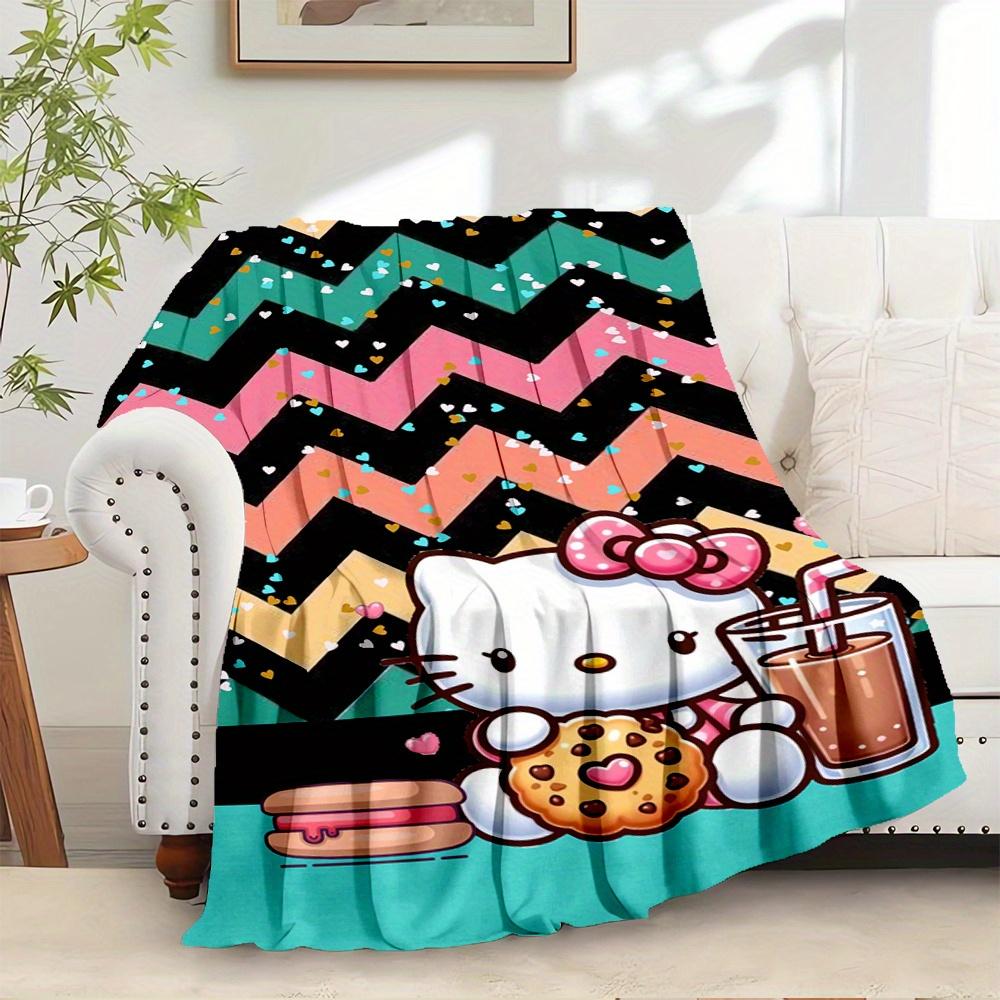 For Hello Kitty, Chocolate Chip Cookie, MilkshakeAnime-Themed Flannel Blanket, Glam Style, Digital Print, All-Season Comfort, Tear-Resistant 130x150cm
For Hello Kitty, Chocolate Chip Cookie, MilkshakeAnime-Themed Flannel Blanket, Glam Style, Digital Print, All-Season Comfort, Tear-Resistant 130x150cm