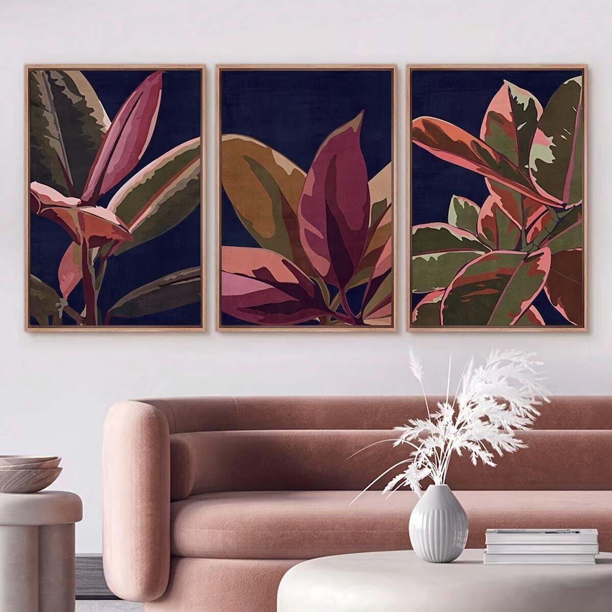 3pcs Set Tropical Jungle Banana Leaf Art Prints, Mid-Century Modern Botanical Floral Wall Decor, Frameless Living Room Artwork 20x30cm-3pcs
3pcs Set Tropical Jungle Banana Leaf Art Prints, Mid-Century Modern Botanical Floral Wall Decor, Frameless Living Room Artwork 20x30cm-3pcs