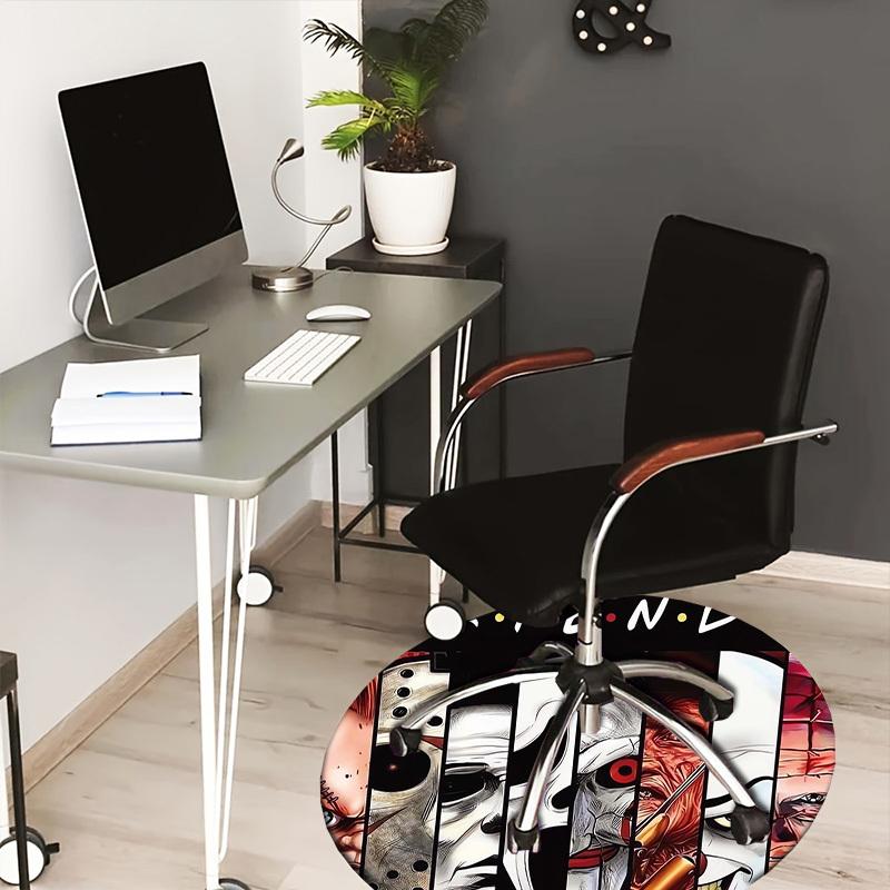 1pc Horror Friends Mashup Round carpet, Made of Polyester,Perfect for Decorating Office Chairs, Living Rooms,fplt246 80cm by 80cm
1pc Horror Friends Mashup Round carpet, Made of Polyester,Perfect for Decorating Office Chairs, Living Rooms,fplt246 80cm by 80cm