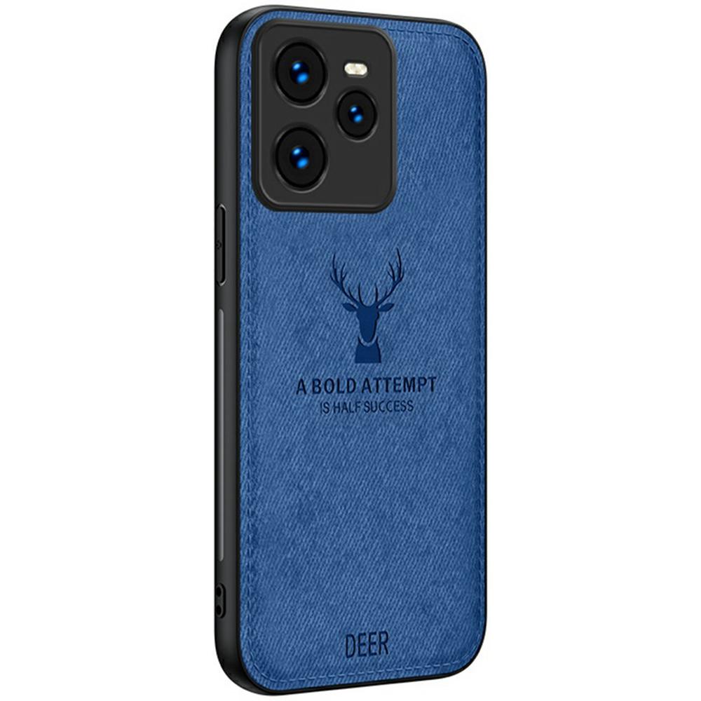 For Realme GT 7 Pro 5G Case Deer Pattern Cloth Texture PU Leather Hybrid Phone Cover Blue
For Realme GT 7 Pro 5G Case Deer Pattern Cloth Texture PU Leather Hybrid Phone Cover Blue
