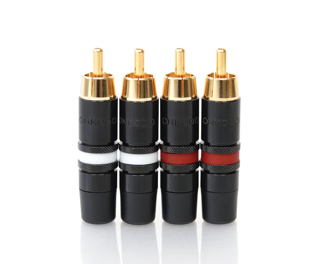 ONKODO RP-205Gu Теллур-медный, высокопроводящий, немагнитный RCA-штекер, комплект из 4 шт.
ONKODO RP-205Gu Теллур-медный, высокопроводящий, немагнитный RCA-штекер, комплект из 4 шт.