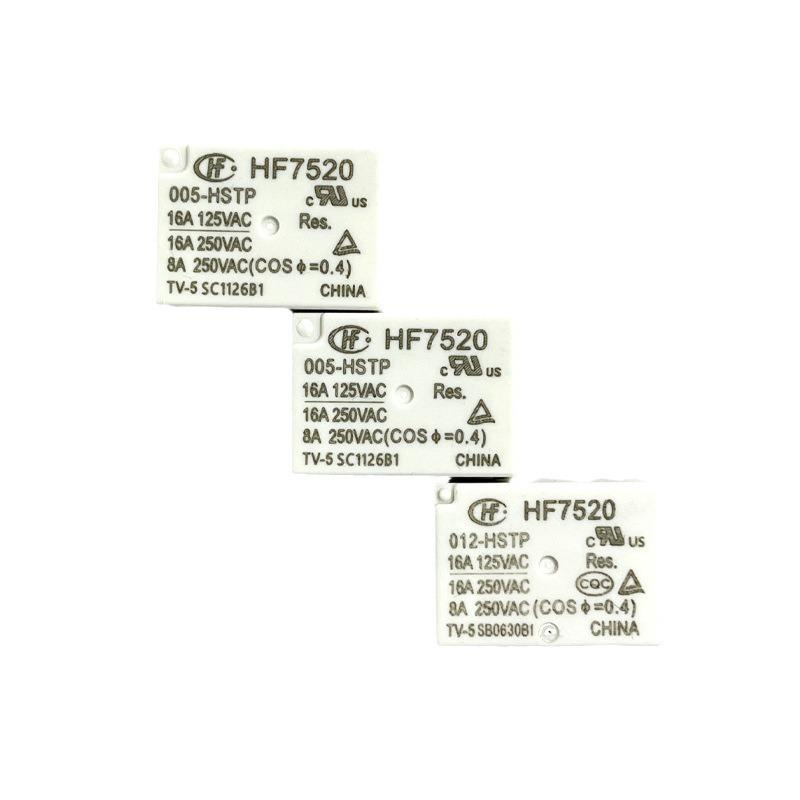 HF7520-012-HSTP Hongfa Relay, 1 Normally Open, 4 Pins, 16A High Load 005
HF7520-012-HSTP Hongfa Relay, 1 Normally Open, 4 Pins, 16A High Load 005