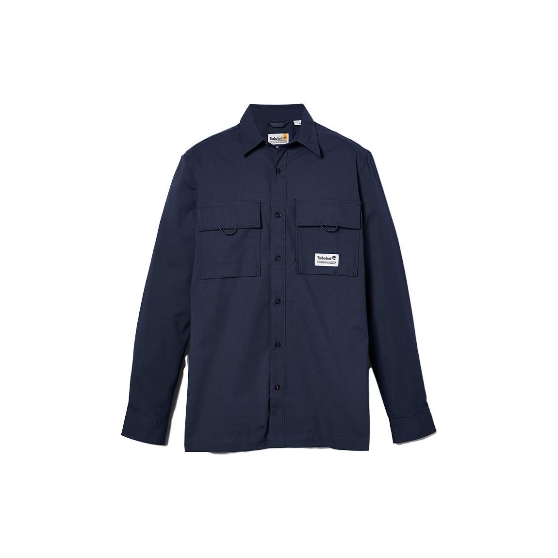 Timberland Solid Color Polo Collar Single-Breasted Long Sleeve Shirt Men shirts Blue A6RC9-433 S
Timberland Solid Color Polo Collar Single-Breasted Long Sleeve Shirt Men shirts Blue A6RC9-433 S