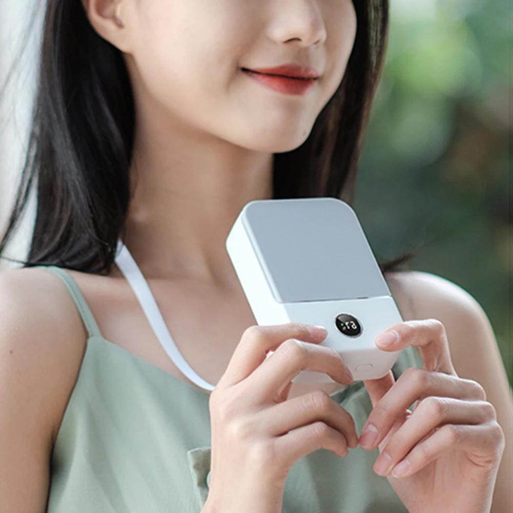 Portable USB Rechargeable 3 Speed Mute Personal Waist Clip on Summer Air Cooler Mini Digital Display Hanging Neck Fan
Portable USB Rechargeable 3 Speed Mute Personal Waist Clip on Summer Air Cooler Mini Digital Display Hanging Neck Fan