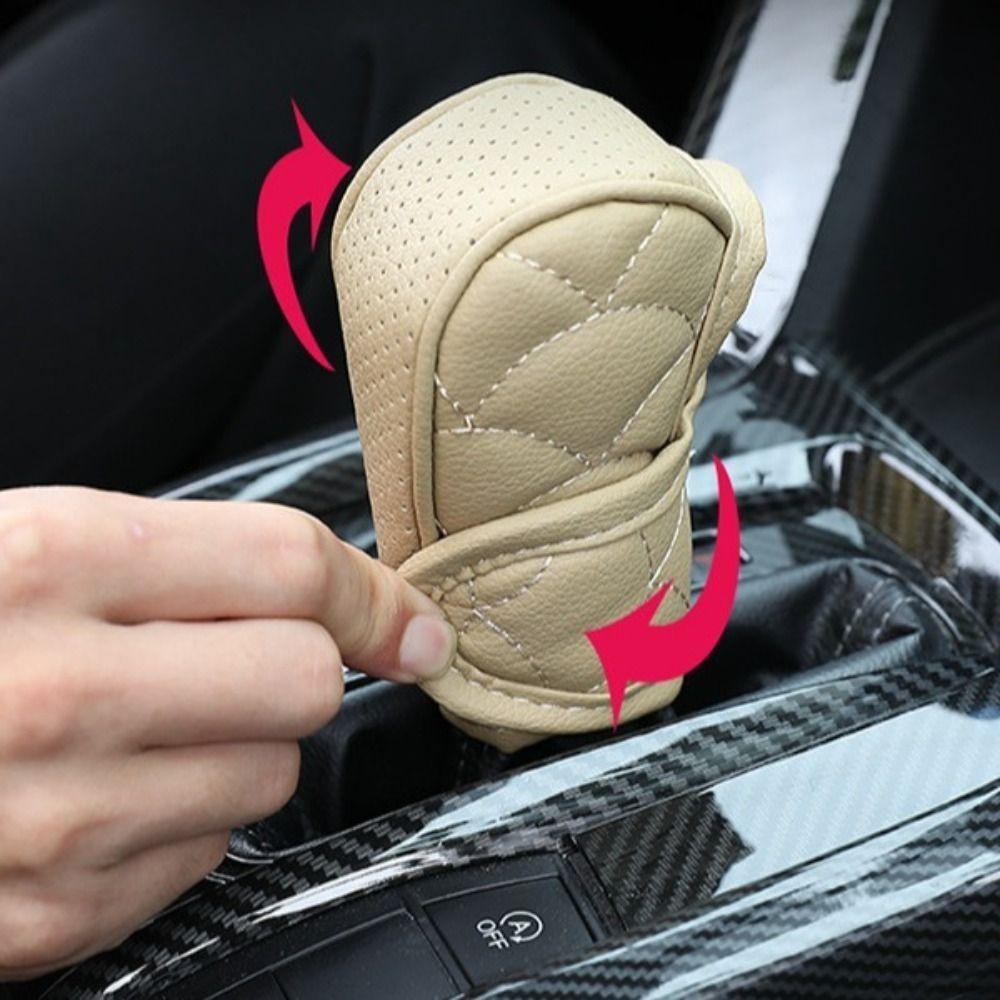 2 Pcs Anti Slip Shift Knob Cover PU Leather Dust Protection Sleeve Gear Shift Collar Handle чорний
2 Pcs Anti Slip Shift Knob Cover PU Leather Dust Protection Sleeve Gear Shift Collar Handle чорний