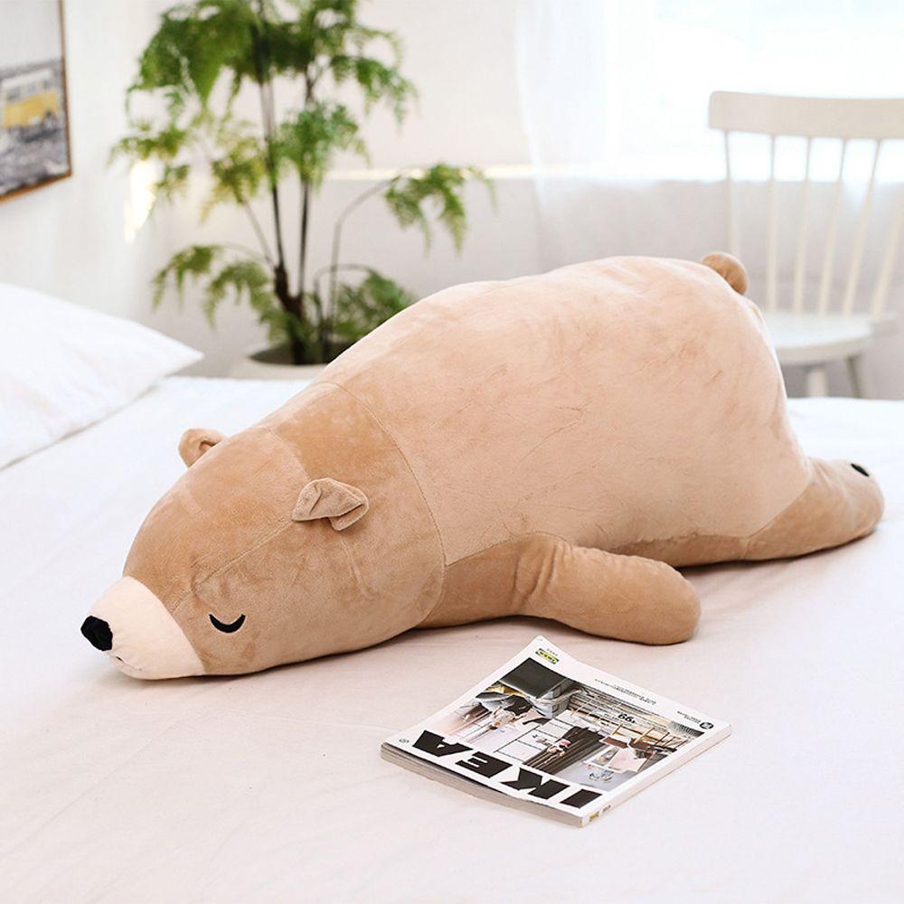 Doll Super Soft Stuffed Sleeping Bear Animal Plush Toy Polar Bear Plush Doll Stuffed Animal Toys 30cm-brown no cloth
Doll Super Soft Stuffed Sleeping Bear Animal Plush Toy Polar Bear Plush Doll Stuffed Animal Toys 30cm-brown no cloth