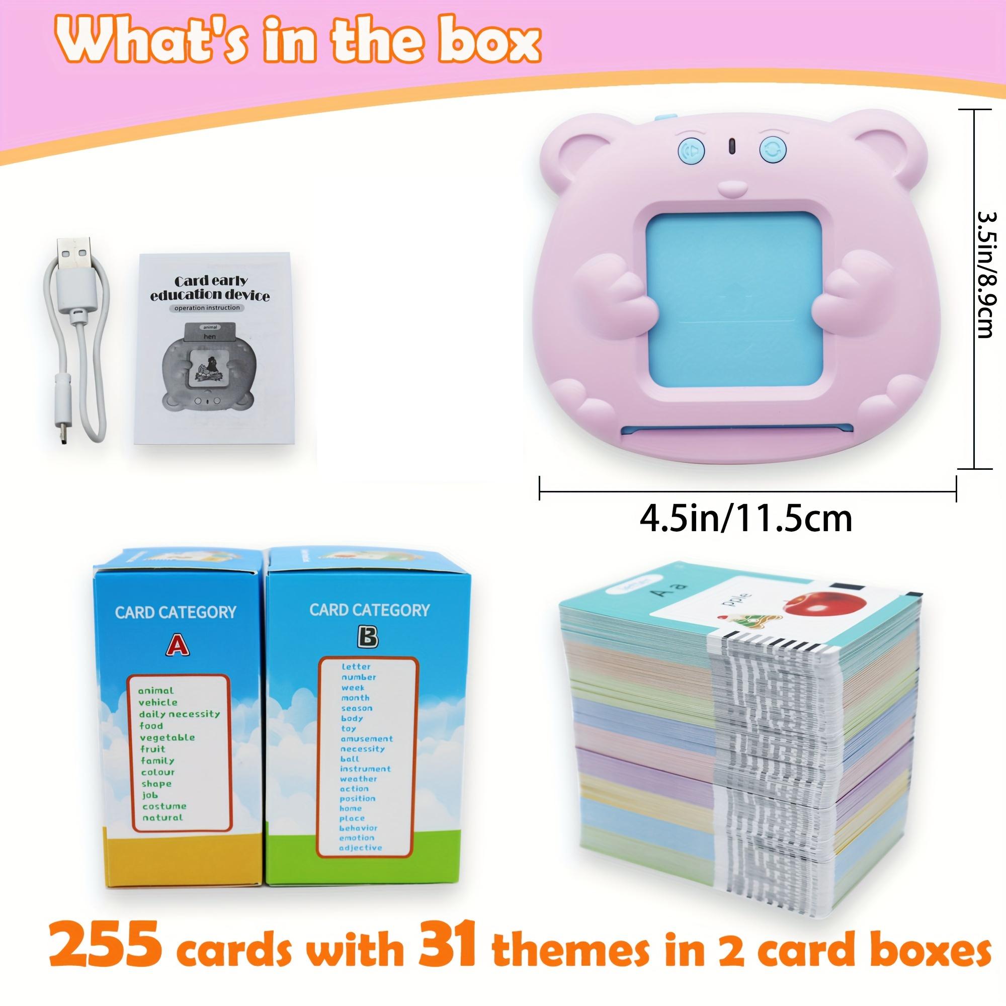 Toys Educational 510 Words Alphabet Talking Flash Cards, -Boys And Birthday Gifts Kids, Preschool Montessori Speech Girls розовый
Toys Educational 510 Words Alphabet Talking Flash Cards, -Boys And Birthday Gifts Kids, Preschool Montessori Speech Girls розовый