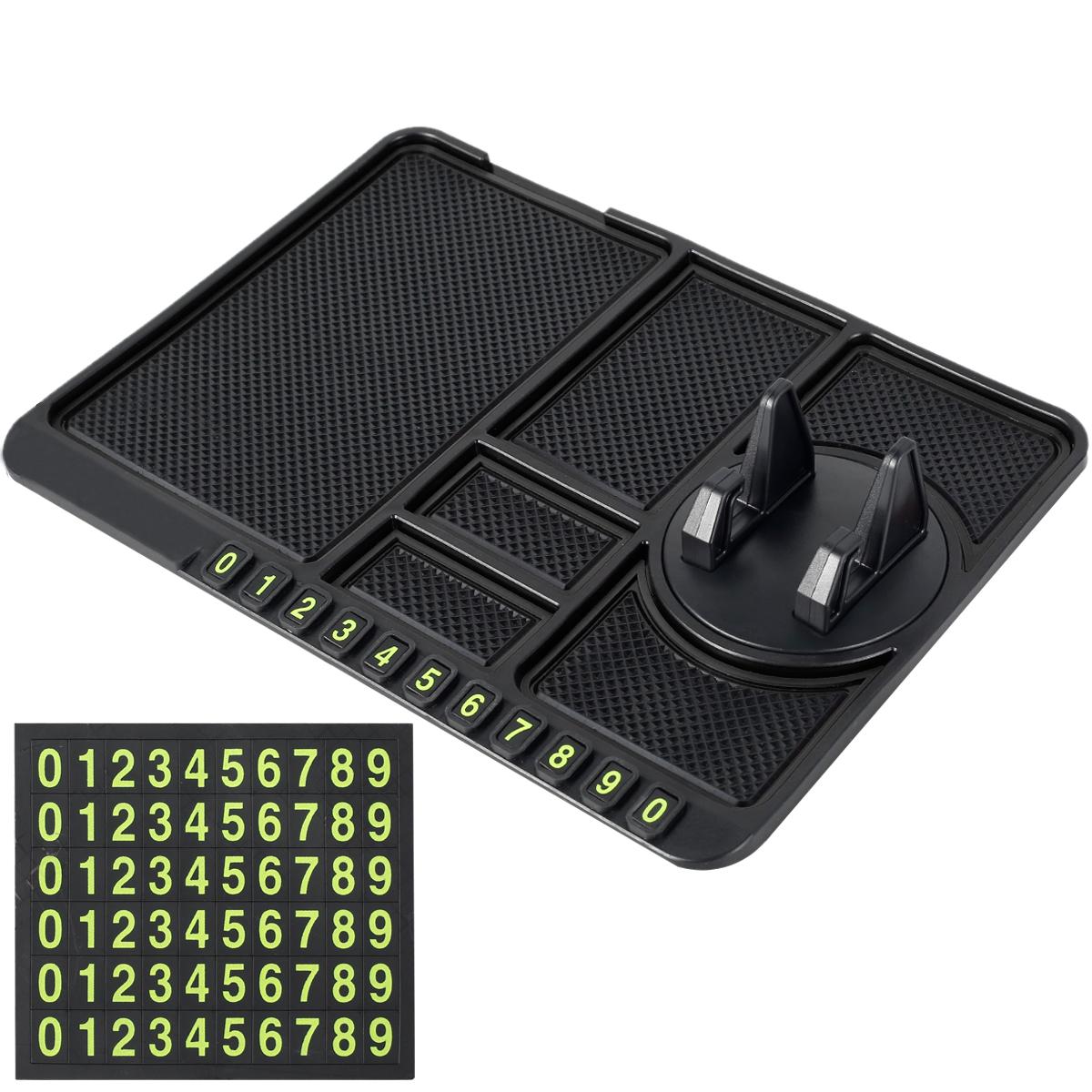 2/1PC Universal Car Dashboard Storage Box Silicone Anti-slip Center Consoles Organizer Tray Car Interior Accessories with Number чёрный
2/1PC Universal Car Dashboard Storage Box Silicone Anti-slip Center Consoles Organizer Tray Car Interior Accessories with Number чёрный