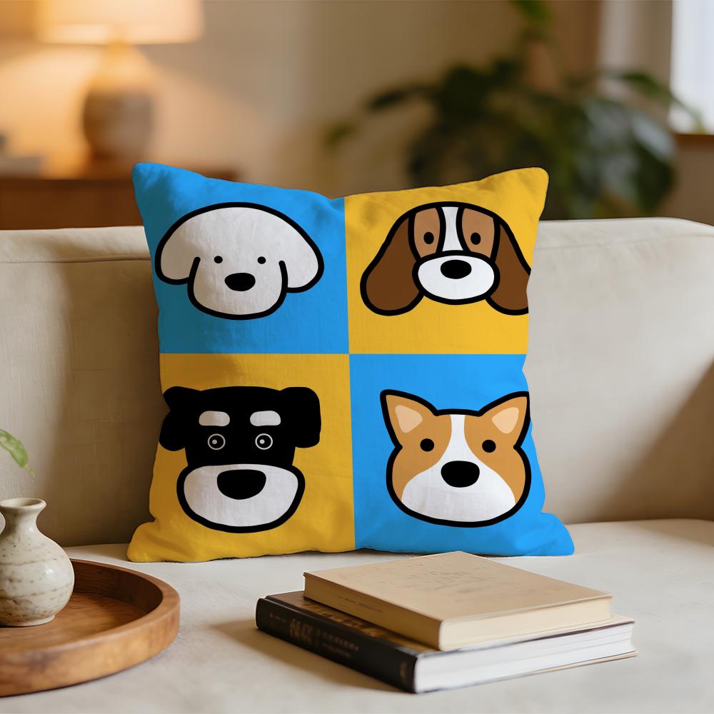 Cartoon simple lines dog Cushion Cover Short plush pillowcase for bed sofa carwashable 30x30cm
Cartoon simple lines dog Cushion Cover Short plush pillowcase for bed sofa carwashable 30x30cm