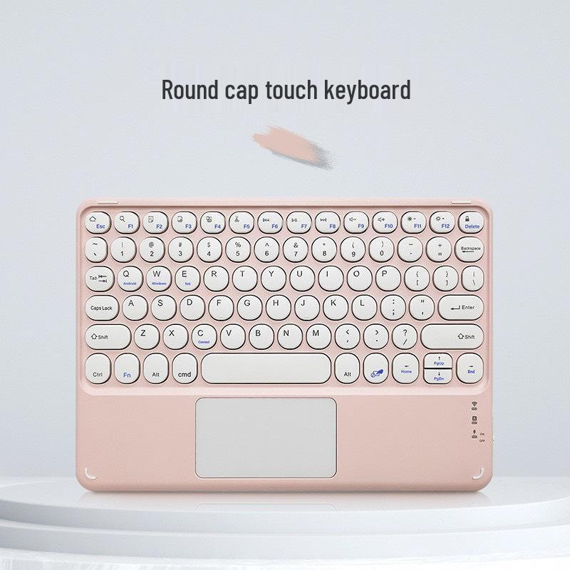Bluetooth Wireless External Touch Keyboard for Mobile Phones & iPads with Magnetic Suction and Water Drop Design
Bluetooth Wireless External Touch Keyboard for Mobile Phones & iPads with Magnetic Suction and Water Drop Design