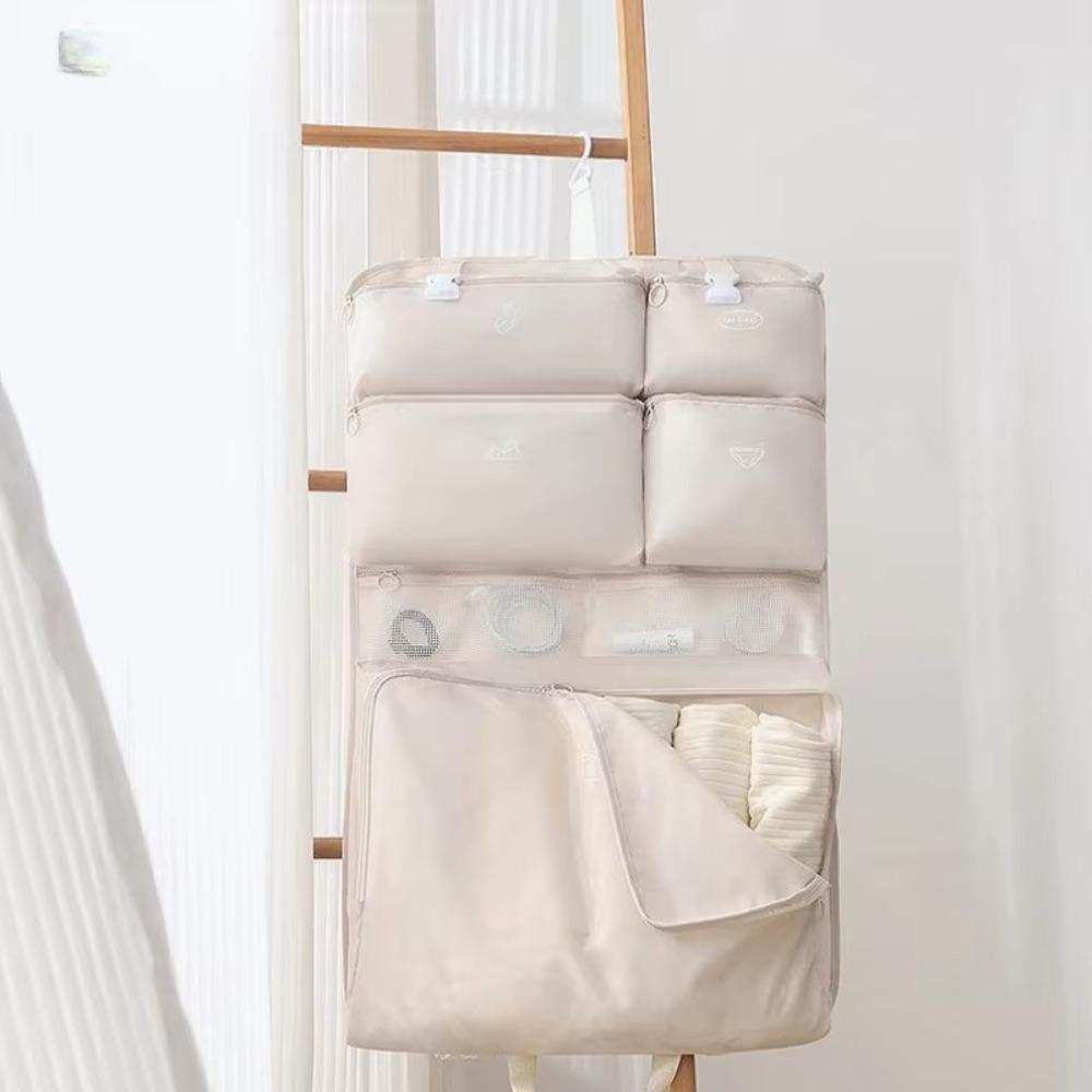 Dustproof Luggage Organizing Bag Washable Hanging Bag Clothes Underwear Socks Suitcase Bag Travel Beige
Dustproof Luggage Organizing Bag Washable Hanging Bag Clothes Underwear Socks Suitcase Bag Travel Beige