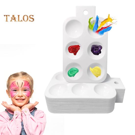 24 Pcs Art Paint Tray Palettes White Plastic Paint Pallets 6 Well Rectangular Watercolor Palette for Kids Student DIY Craft Art Painting Supplies 24PCS
24 Pcs Art Paint Tray Palettes White Plastic Paint Pallets 6 Well Rectangular Watercolor Palette for Kids Student DIY Craft Art Painting Supplies 24PCS