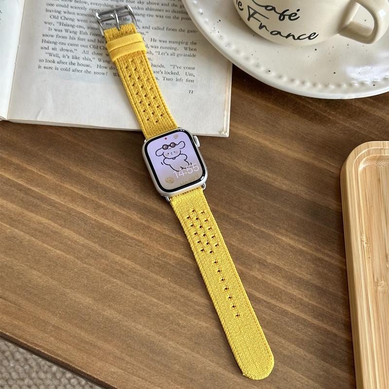 Вязаный спортивный ремешок для Apple Watch Band 46 мм 38 мм 40 мм 41 мм 44 мм 42 мм 45 мм 49 мм Браслет для iWatch Series 9 8 7 6 5 4 3 SE Ultra 2 42/44/45/49/46(S10) жёлтый
Вязаный спортивный ремешок для Apple Watch Band 46 мм 38 мм 40 мм 41 мм 44 мм 42 мм 45 мм 49 мм Браслет для iWatch Series 9 8 7 6 5 4 3 SE Ultra 2 42/44/45/49/46(S10) жёлтый