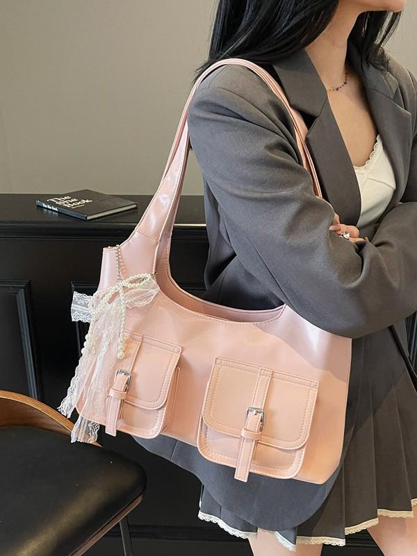 Women s 2025 Autumn/Winter Versatile Large Capacity Commuter Tote Bag 35*23*8 cm чорний
Women s 2025 Autumn/Winter Versatile Large Capacity Commuter Tote Bag 35*23*8 cm чорний