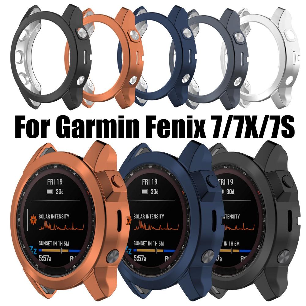 Shockproof Dust-proof Bumper Cover Guard Shell Watch Frame Protective Skin TPU Plating Case
Shockproof Dust-proof Bumper Cover Guard Shell Watch Frame Protective Skin TPU Plating Case