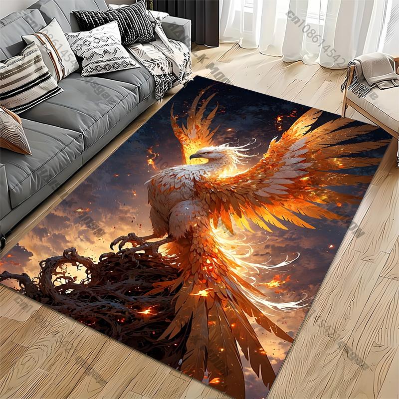 Phoenix Printed Area Rug,Carpet for Home LivingRoom Bedroom Sofa Doormat Kitchen Decor,Non-slip Floor Mat Decoration Chambre 40x60cm
Phoenix Printed Area Rug,Carpet for Home LivingRoom Bedroom Sofa Doormat Kitchen Decor,Non-slip Floor Mat Decoration Chambre 40x60cm