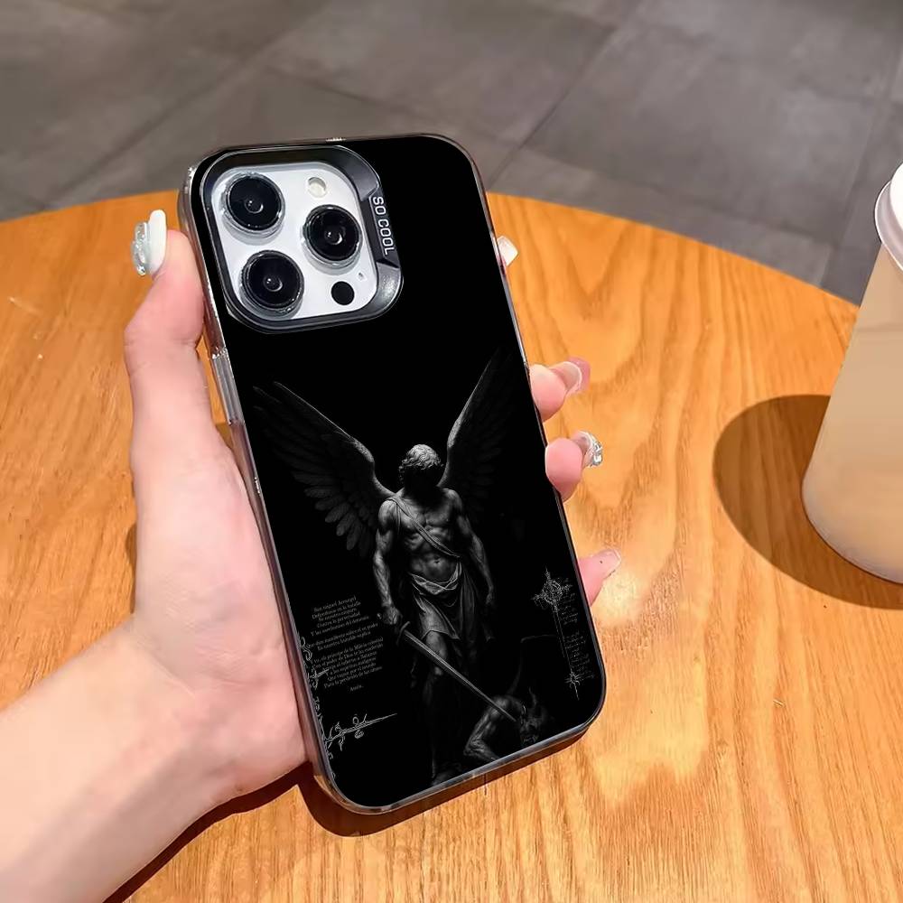 A-Angel S-Sculpture Phone Case For iPhone17,16,15,14,13,12,11,Pro,MAX Gray Matte Silicone Black Cover iPhone14Plus
A-Angel S-Sculpture Phone Case For iPhone17,16,15,14,13,12,11,Pro,MAX Gray Matte Silicone Black Cover iPhone14Plus