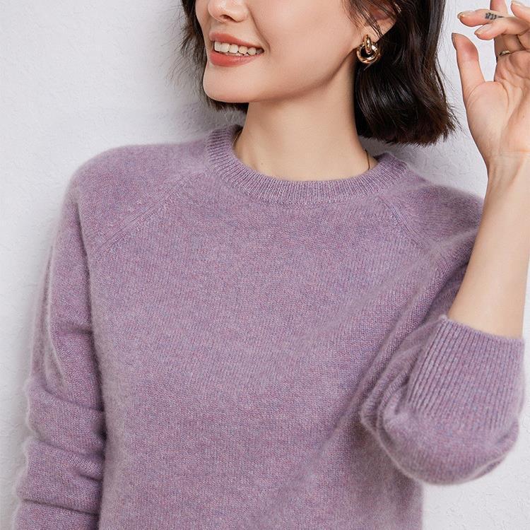 Women s Wool Raglan Sleeve Sweater: 24-Base, Autumn/Winter, Round Neck, Loose Fit, Thick Knit Pullover Large
Women s Wool Raglan Sleeve Sweater: 24-Base, Autumn/Winter, Round Neck, Loose Fit, Thick Knit Pullover Large