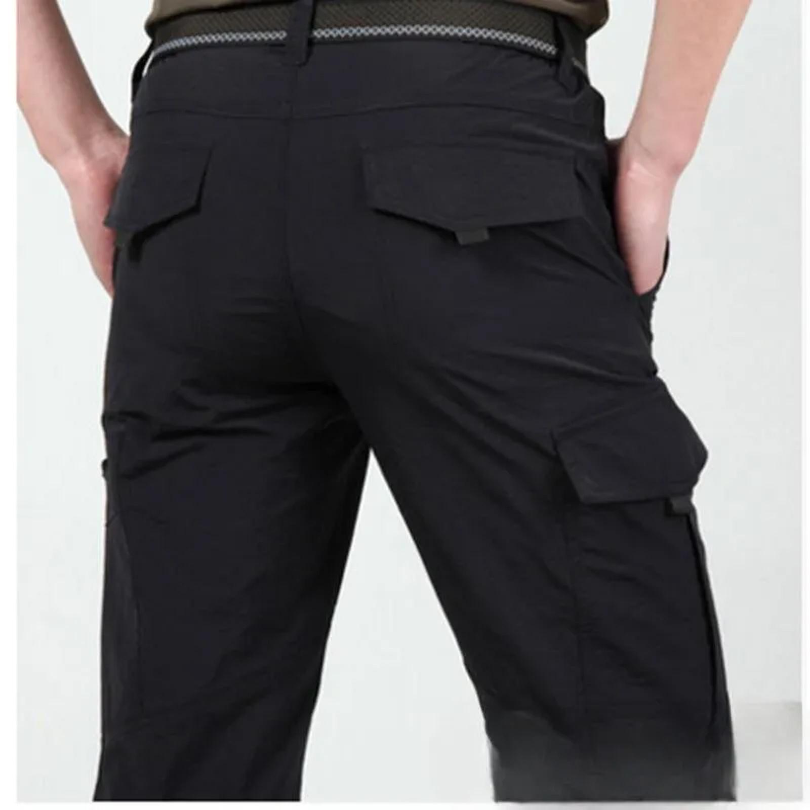 Quick Drying Pants Men s Sports Plus Size Pants Casual Breathable Quick Drying Multi Bag Workwear XL чорний
Quick Drying Pants Men s Sports Plus Size Pants Casual Breathable Quick Drying Multi Bag Workwear XL чорний