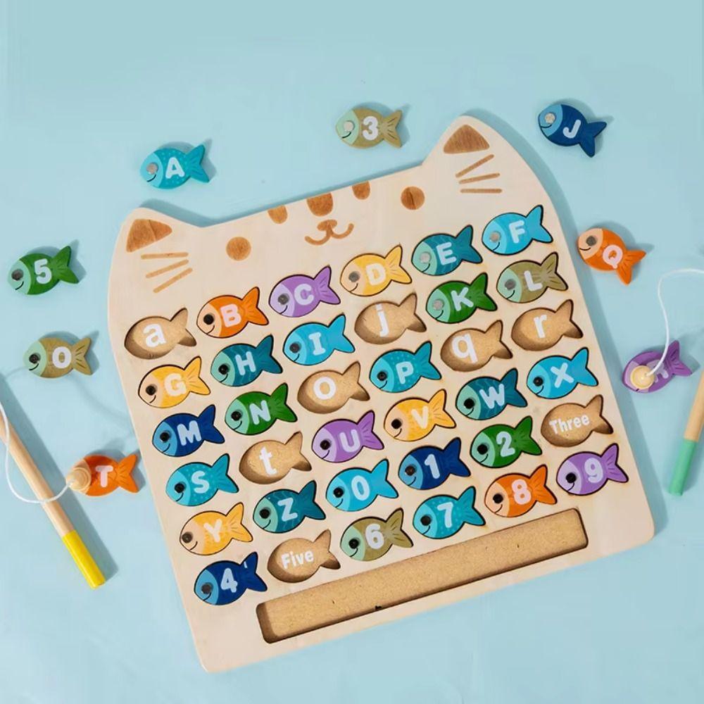 Easy Educational Baby Fishing Toy Magnetic Number Fishing Game Toys Thinking Training Wood
Easy Educational Baby Fishing Toy Magnetic Number Fishing Game Toys Thinking Training Wood