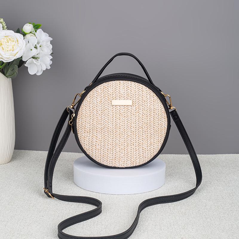 2025 Summer Women s Cute Ins Style Straw Woven Round Crossbody Bag - European, American, Japanese, Korean Design
2025 Summer Women s Cute Ins Style Straw Woven Round Crossbody Bag - European, American, Japanese, Korean Design