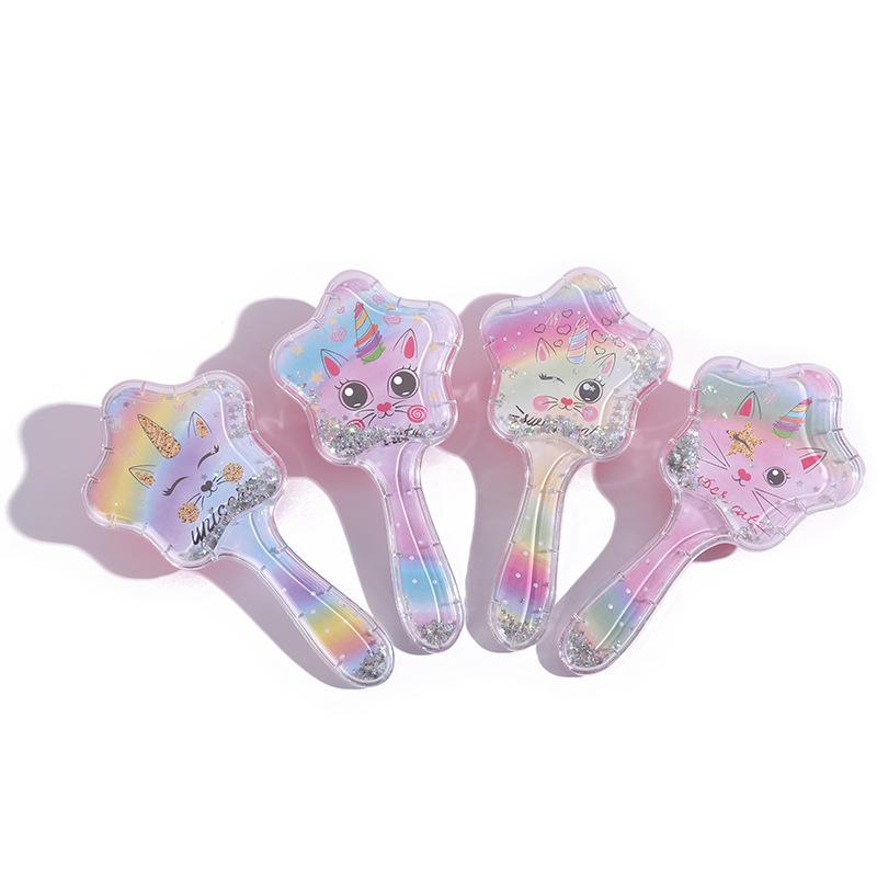 Transparent Five-Pointed Star Children s Massage Comb - Anti-Knot, Portable, Cartoon Design
Transparent Five-Pointed Star Children s Massage Comb - Anti-Knot, Portable, Cartoon Design