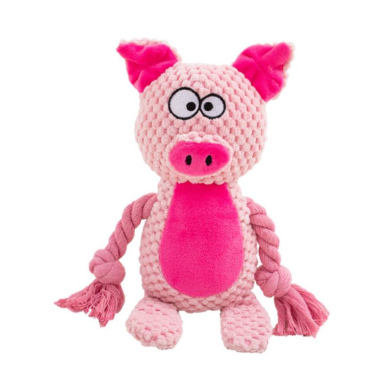 Stuffed Raw Small Dog Plush Interactive Chewing Toy Indestructible Bite Resistant Sound Puppy Squeaky Dogs Rattle For Pet Toys
Stuffed Raw Small Dog Plush Interactive Chewing Toy Indestructible Bite Resistant Sound Puppy Squeaky Dogs Rattle For Pet Toys