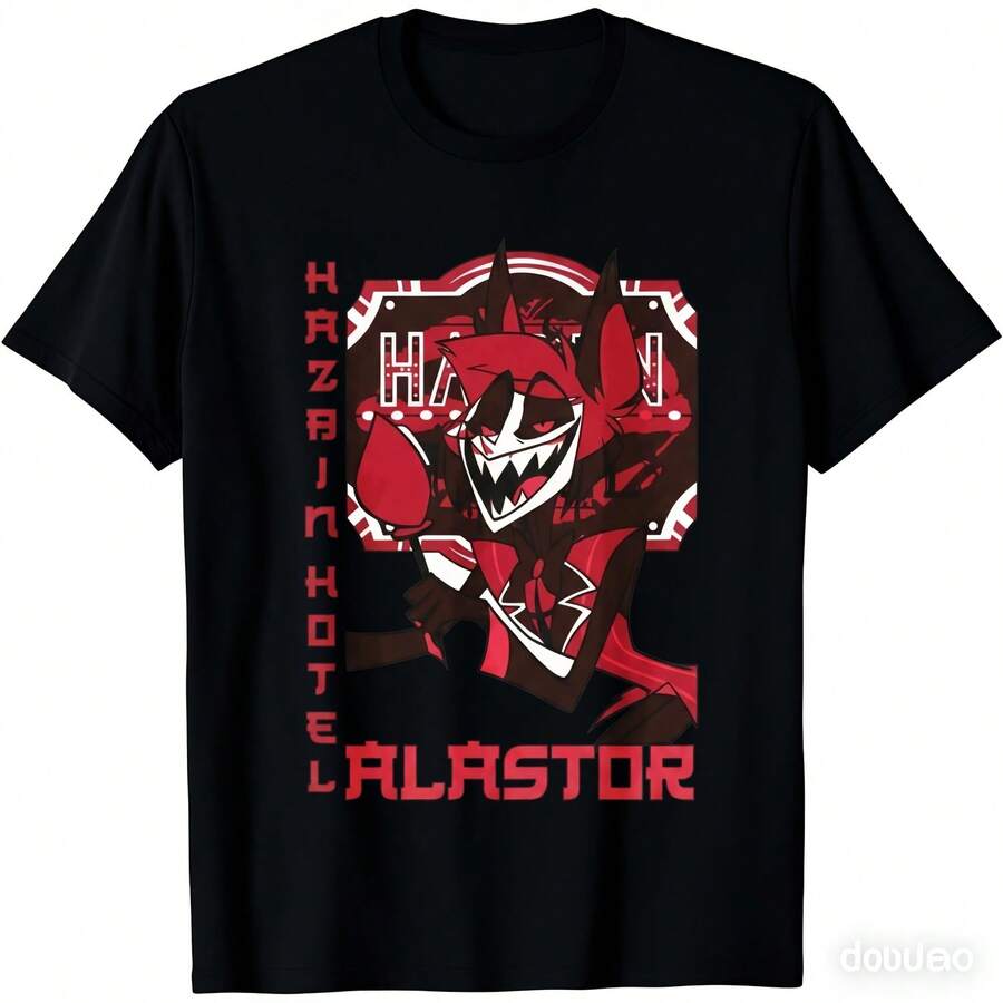 2026 Canada NEW Hotel Alastor T-Shirt | Black And White, Crew Neck, Slight Stretch Fabric, Regular 5XL різнокольоровий
2026 Canada NEW Hotel Alastor T-Shirt | Black And White, Crew Neck, Slight Stretch Fabric, Regular 5XL різнокольоровий