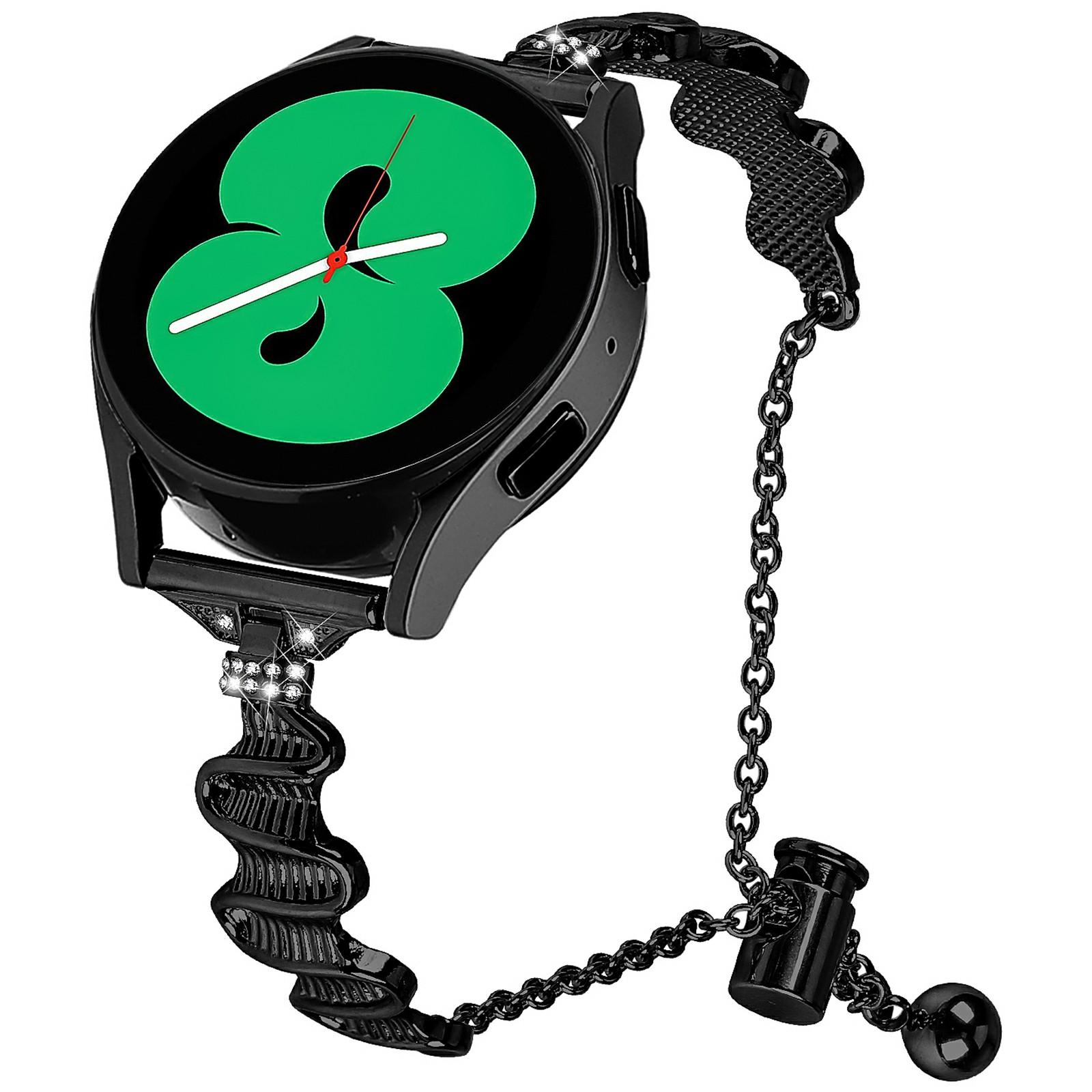 For Samsung Galaxy Watch7 44mm/40mm Wavy Texture Band Alloy Metal Watch Strap Bling Bracelet Black
For Samsung Galaxy Watch7 44mm/40mm Wavy Texture Band Alloy Metal Watch Strap Bling Bracelet Black