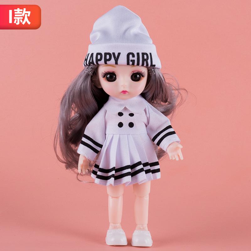 17Cm Cute Girl Princess Wedding Doll 1/12 With Clothes Diy Toys Joints Movable Fashion Dress Up Figurine Present Kids Bjd Doll Toys
17Cm Cute Girl Princess Wedding Doll 1/12 With Clothes Diy Toys Joints Movable Fashion Dress Up Figurine Present Kids Bjd Doll Toys