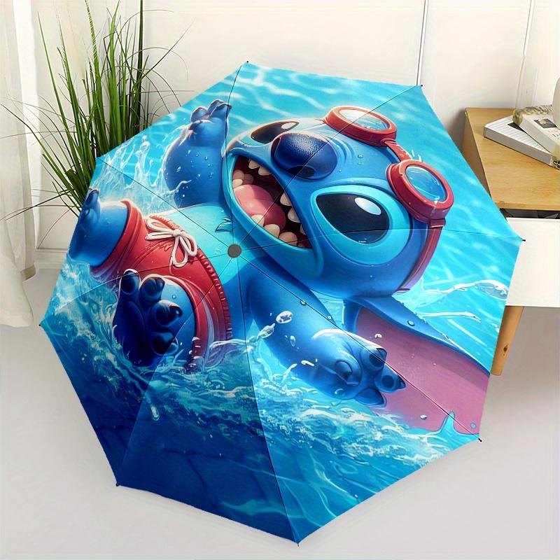 Stitch Fully automatic themed umbrella 8 ribs durable iron frame, tri fold compact design, perfect as a gift, travel umbrella, unisex, com
Stitch Fully automatic themed umbrella 8 ribs durable iron frame, tri fold compact design, perfect as a gift, travel umbrella, unisex, com