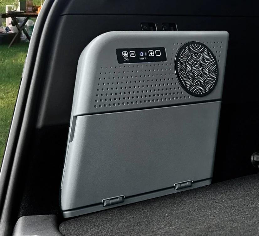 Автомобильный холодильник 15 л, автоматические холодильные компрессоры для Tesla Model Y, багажник, вольтовый холодильник 12 В, портативный для путешествий и кемпинга на открытом воздухе серый
Автомобильный холодильник 15 л, автоматические холодильные компрессоры для Tesla Model Y, багажник, вольтовый холодильник 12 В, портативный для путешествий и кемпинга на открытом воздухе серый