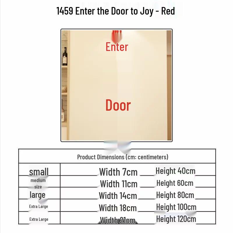 3D Stereo Entrance Wall Decals for New Year Decoration Small
3D Stereo Entrance Wall Decals for New Year Decoration Small