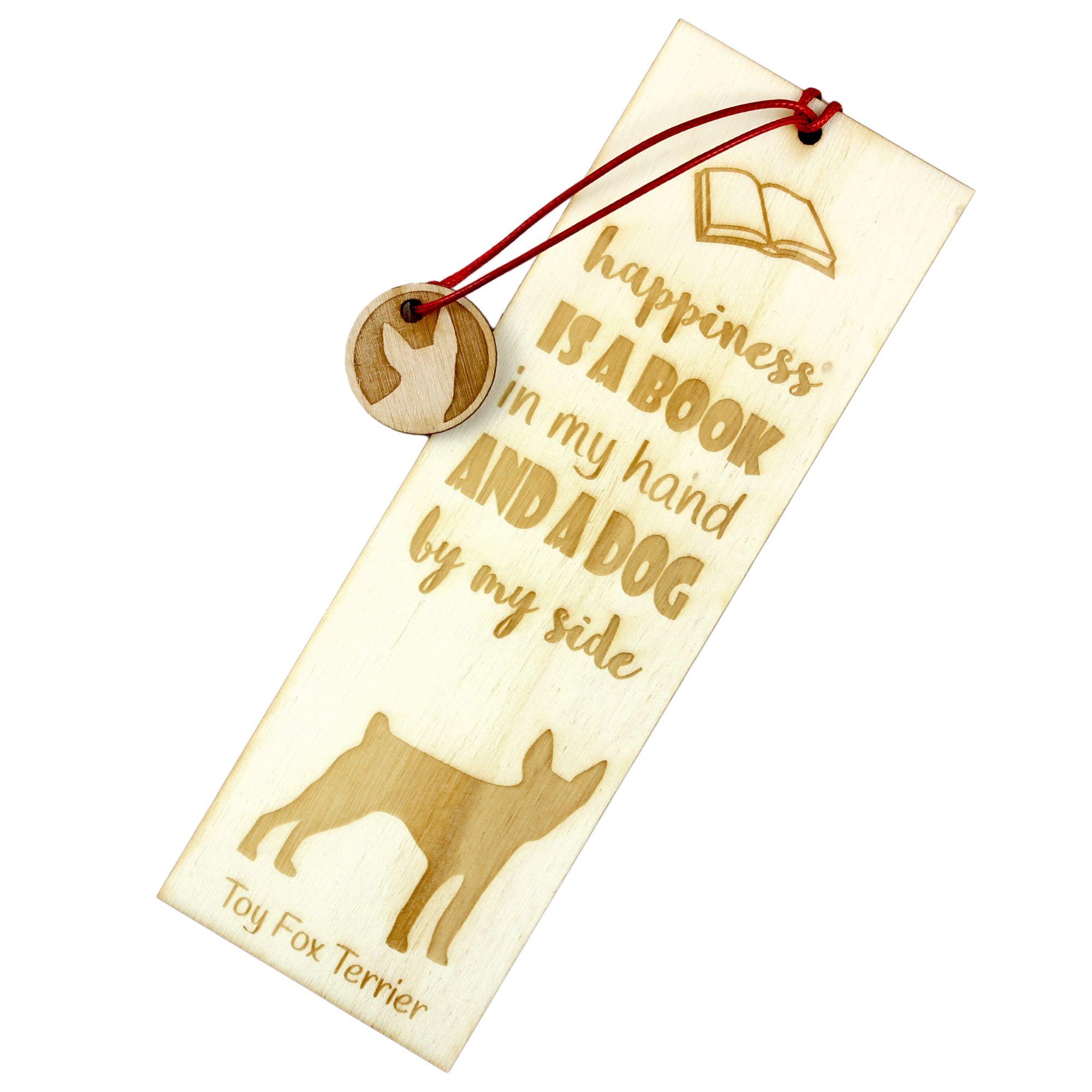 Toy Fox Terrier, American Toy Terrier, Amertoy - dog bookmark, personalized bookmark, dog gadget for Art-Dog brand readers
Toy Fox Terrier, American Toy Terrier, Amertoy - dog bookmark, personalized bookmark, dog gadget for Art-Dog brand readers