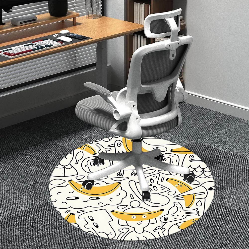 1pc Banana Party Office Round Area Rug, Indoor Mat Suitable ForOffice, Under Office Chairs Bedroom Living Room Home Decor, Room Decot062 80cm by 80cm
1pc Banana Party Office Round Area Rug, Indoor Mat Suitable ForOffice, Under Office Chairs Bedroom Living Room Home Decor, Room Decot062 80cm by 80cm