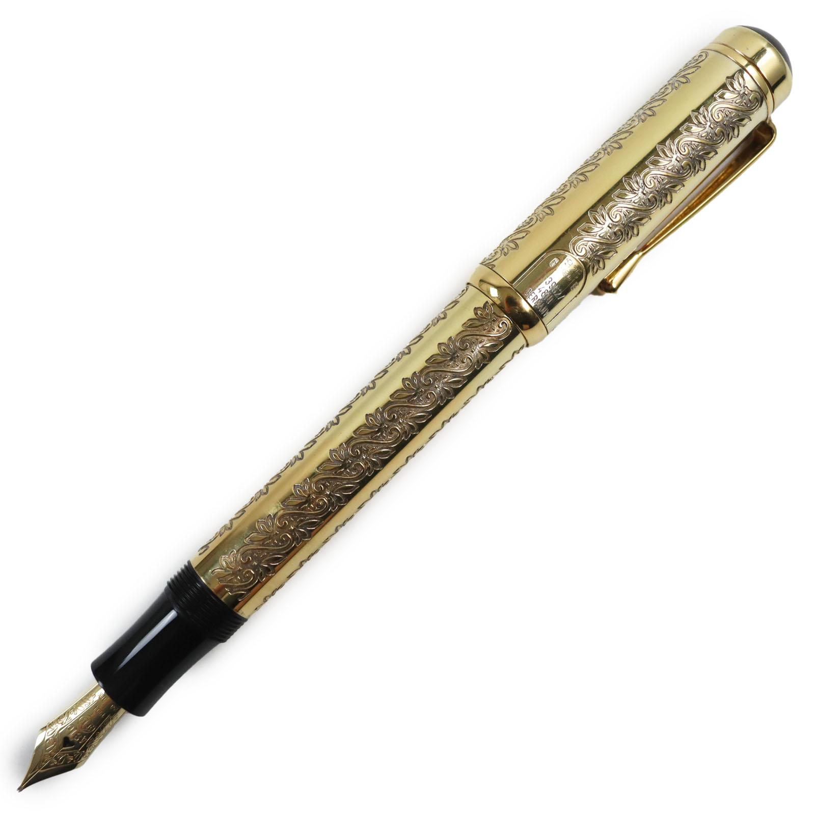 MONTBLANC fountain pen Patron Series 1994 Louis XIV Limited to 3962/4810 SV925 Used
MONTBLANC fountain pen Patron Series 1994 Louis XIV Limited to 3962/4810 SV925 Used