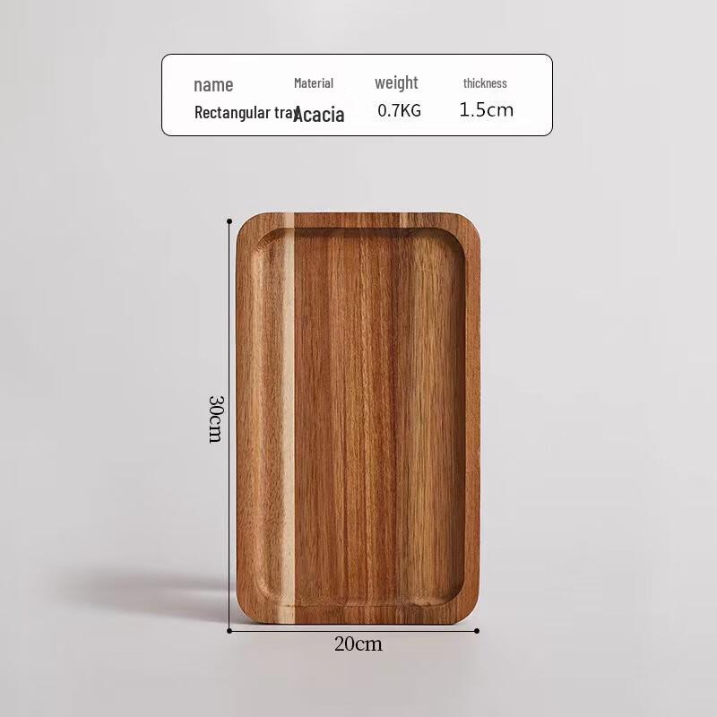 Shanchongshan Japanese Style Acacia Wood Serving Tray
Shanchongshan Japanese Style Acacia Wood Serving Tray